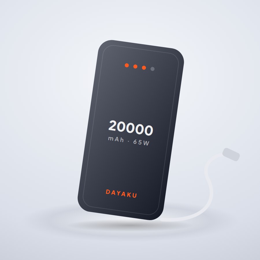 Dayaku PowerCore 20000mAh 65W